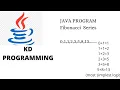 Java Program for fibonacci Series 1 1 2 3 for loop