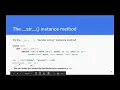 CS3A Week 6 OOP instance method -