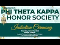 2026 Phi Theta Kappa Induction Ceremony