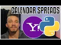 Get Calendar Spread Option Pricing In Python With yahoo - fin