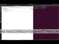 how run a c program in linux