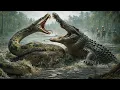 Cuoc dung do giua nhung con vat khong lo Mega Python VS Gatoroid Phim day du bang tieng Viet