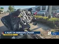 2 hospitalized 2 injured after serious crash on US-19 FHP