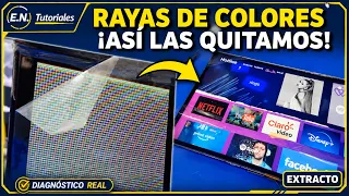 TV con Rayas y Líneas de Colores Así Recuperamos la Pantalla