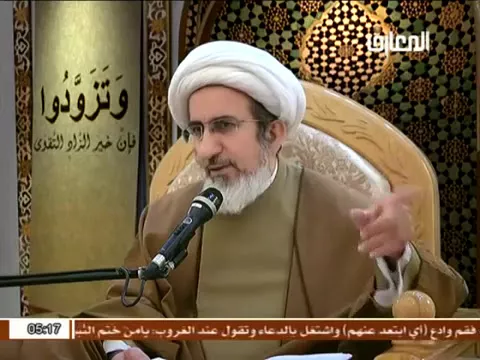 السافرة تضع آية الحجاب تحت قدميها- الشيخ حبيب الكاظمي