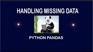 Filtering And Filling In Missing Data Python Pandas