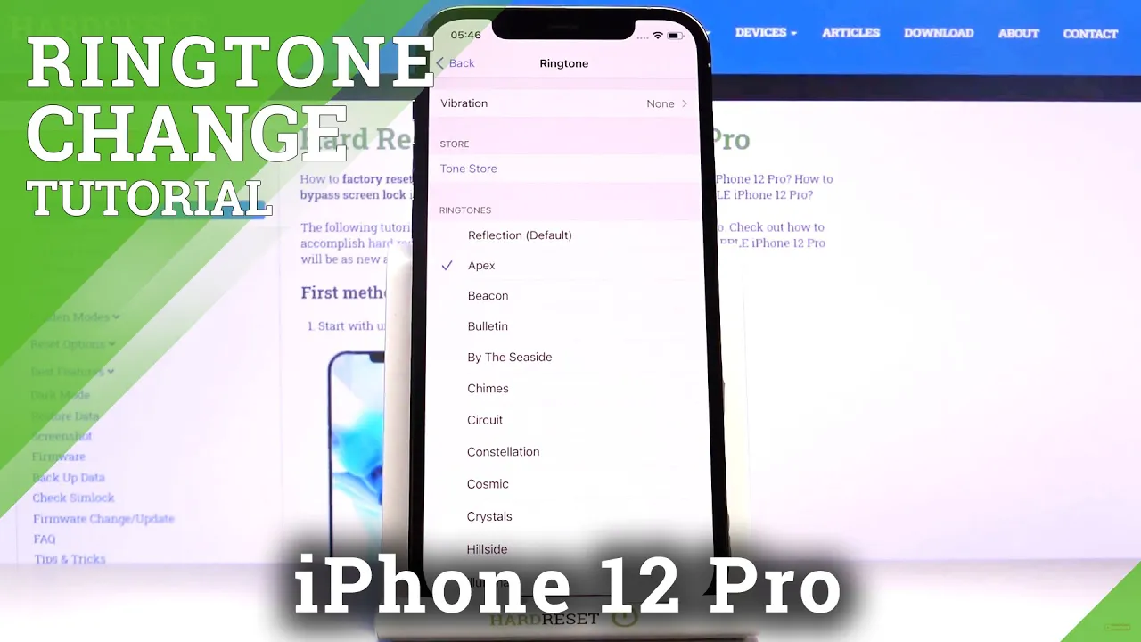 How to Change Ringtone on iPhone 12 Pro – Ringtone List