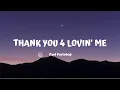 THANK YOU 4 LOVIN' ME -  Paul Partohap (lirik video)