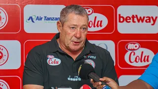 PRESS:KOCHA BARKER PAMOJA NA DUCHU WAELEZA MAANDALIZI KULEKEA MECHI DHIDI YA MIGHTY WANDERERS.