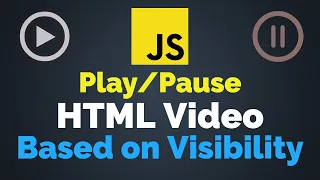 HTML Based on Visibility JavaScript