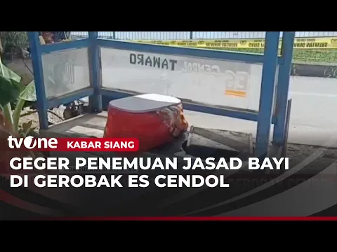 Jasad Bayi Terbungkus Boks Ditemukan di Atas Gerobak Es Cendol