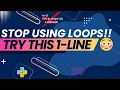 Python Tutorial - STOP Using Loops Use List Comprehension Hindi 2025