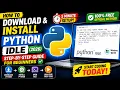 Install Python on Windows in 5 Minutes Beginner Tutorial