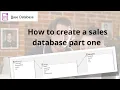 How to create a sales database in LibreOffice Base
