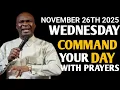 Lagu [Wednesday 26th November,2025]Start Your Morning With Prayer Spiritual Prayer Apostle Joshua Selman