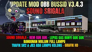 Download MOD OBB V3.4.3 SOUND SRIGALA - LEPAS GAS BUNYI GUK GUK \u0026 GRAFIK HD | UPDATE OBB BUSSID MP3