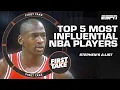 Stephen s A-List Top 5 Most Influential NBA Players First Take YouTube Exclusive