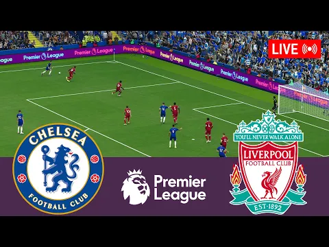 Video Thumbnail: 🔴Chelsea vs Liverpool LIVE. Premier League 2025/2026 Full Match - Simulation Video Games