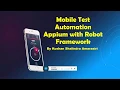 Mobile Test Automation with Appium and Robot Framework