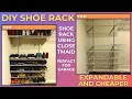 Diy Shoe Storage Ideas DIY Shoe Rack Shoe Storage Using ClosetMaid