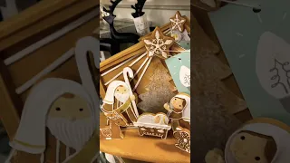 Gingerbread Nativity at HomeGoods