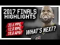 LeBron James EPIC Offense Highlights VS Warriors 2017 Finals - What s Next