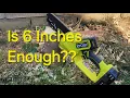 Review On Ryobi 6 inch Chainsaw - DIY Lawn Guy