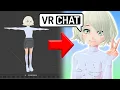 VRoid to VRChat Unity 2019 Blender BEGINNER TUTORIAL