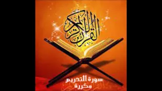 سورة التحريم قراءة الشيخ ماهر المعيقلي مكررة 50 مرة بدون اعلانات 