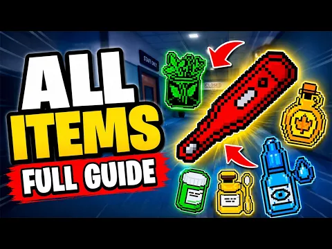 ALL ITEMS in Animal Hospital Anomaly Roblox - Complete Items Guide
