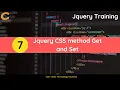 Jquery CSS method Get and Set