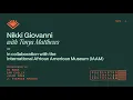 NIKKI GIOVANNI at Charleston Literary Festival 2024 Recorded November 4 2024