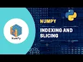 Python NumPy Tutorial Indexing and Slicing