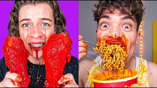 Roasting EXTREME Spicy Food Tiktoks - MEMES Edition
