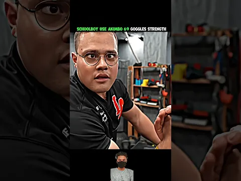 😱SCHOOLBOY USE AKIMBO 69 GOGGLE STRENGTH🔥