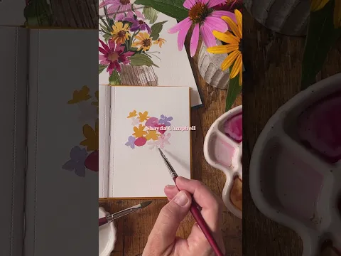 Let's Paint Flowers From My Garden!