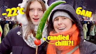 harbin morning market shocked us never seen a market like it 