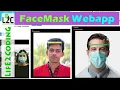 Live Facemask Detection System on Web using Flask and YOLOv3