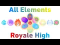 How to get MULTIPLE ELEMENTS in Royale High Campus 3