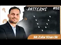 52 Python Star Pattern Program Explained by Zafar Khan Sir