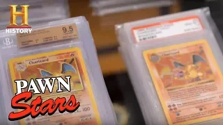 Stacks of Pristine Charizard Pokemon Cards Season 14 Pawn Stars