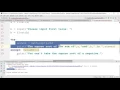 The Basics - Python 3 Conditional Structure Example Extension Try Except