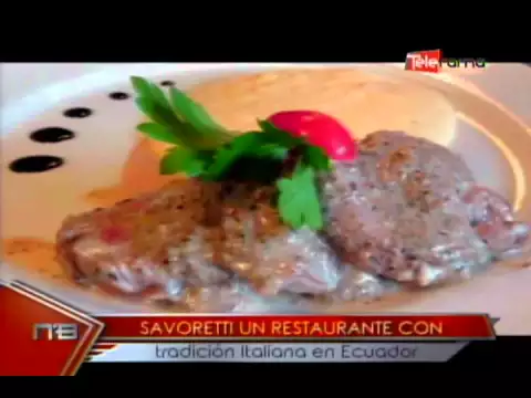 Savoretti un restaurante con tradición Italiana en Ecuador