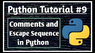 Comments and Escape Sequences Python Tutorials for Absolute Beginners Jeevan Upreti