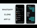Flutter UI - WhatsApp Clone App