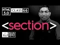 Section tag - html 5 tutorial in hindi
