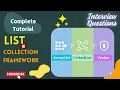 What is List Internal implementation of ArrayList JAVA INTERVIEW QUESTIONS HINDI