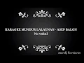 Download Lagu karaoke mundur alon alon no vokal versi sunda - asep balon