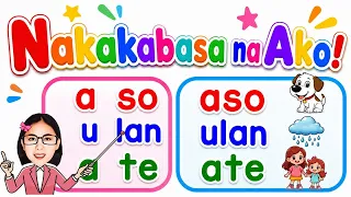 Matutong Bumasa! Kaya Mo ’To! Pagsasanay sa Pagbasa ng 2 Pantig na Salita| Filipino Reading Practice
