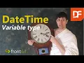 DateTime TimeSpan and Time variable types in DataFlex